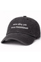 ''Sana Alkiş Yok Anca Fingersnap'' Embroidered Washable Hat / Embroidered Cotton Pack Washed Cap - 2