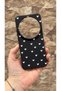 Mi 15 Ultra Compatible Mini White Heart D Patterned Silicone D Shock-Absorbing Classic Protected Rubber Case