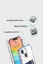 iPhone 16E Compatible Card Holder Pack Wallet Transparent Edge Protected Corners Tank Phone Case - 5