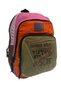 Quality Colorful Vintage Design Backpack Travel School Travel Bag 30 cm X 42 cm - 3