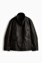 Peplum leather jacket - 6