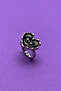 Gothic Bow Black Heart Stylish and Modern Design Minimal Adjustable Women's Ring - 3