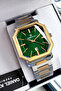 Premium Men's Wristwatch 3 Atm Water Resistant Gold-Silver Color Steel Band Dke2056C3 - 7