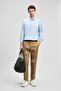 111010663 قميص فيردر الأساسي للرجال ذو تصميم منتظم، قميص رجالي أزرق - 3