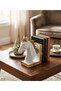 Decorative Horse Book Holder Figurine (Trinket)