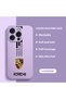iPhone 15 Pro Compatible Soft Silicone Phone Case with Velvet Camera Protections Porsche Pattern - 2