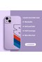 iPhone 14 Plus Compatible Phone Case with Velvet Camera Protections Inside, Soft Silicone Bmw Pattern - 2