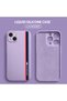 iPhone 15 Plus Compatible Soft Silicone Phone Case with Velvet Camera Protections Bmw Pattern - 3