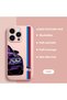 iPhone 14 Pro Compatible Bmw Pattern Soft Silicone Phone Case with Velvet Camera Protections - 2