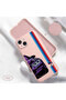 iPhone 15 Plus Compatible Bmw Pattern Soft Silicone Phone Case with Velvet Camera Protections