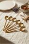 Set of 6 Luxury Gold Stainless Steel Table Spoons (21 cm) - 3