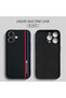 iPhone 16 Compatible Soft Silicone Phone Case with Velvet Camera Protections Bmw Pattern - 3