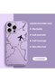 iPhone 15 Pro Max Compatible Soft Silicone Phone Case with Flight Pattern and Velvet Camera Protections - 2