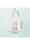 5 Pieces of Floral Design Paintable Cloth Bag - Educational Hobby Painting for Children Bag Pieces - 5