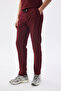 Men's Polo Collar Medical Uniform Set Claret Red Stretch Fabric Doctor Nurse Uniform - 6