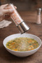 Manual Salt and Pepper Grinder with Stainless Steel Lid - 2