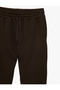 Viscose Blend Pocketed Drawstring Waist Jogger Pants Sports Sweatpants - 7