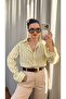 Peanut Green Striped Shirt - 3