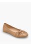 Women Ruched Detail Ballerina Shoes - 2