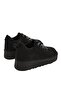 Black Suede Lace-Up Women's Boots Nsb520 - 2
