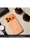 IPhone 17 Pro Max Case Super Shield Clear Black Magnetic Safe | Orange - 5