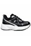 Flt Black White Mesh Women's Sneaker Sports Shoes