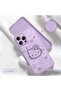 iPhone 15 Pro Max Compatible Soft Silicone Phone Case with Velvet Camera Protections Hello Kitty