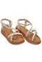 Akç A32 Cream Stone Women's Sandals Shoes - 4