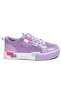 Als Lilac Linen Girls' Sneaker Sneakers