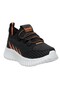 Smx Black Orange Girl's Summer Mesh Sports Shoes - 4