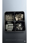 Set of 4 Metal Clips Map Nails Paper Clips Staples No:10 - 2