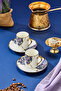 Lavinya 2-Person 90 ml Porcelain Coffee Cup Set Ckr3862 - 2