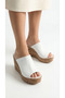 High Platform Wedge Heel Summer Women's Wedge Sole Slipper Sandals Shoes - 7