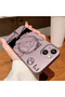 iPhone 15 Compatible Transparent Magsafe Wireless Soft Silicone Phone Case High Mountain Pattern - 2