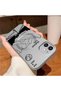 iPhone 11 Compatible Transparent Magsafe Wireless Soft Silicone Phone Case High Mountain Pattern - 2