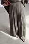 Asymmetrical Cut Oversized Blouse Trouser Set - 3