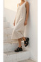 Open Sides and Front, Elastic Ankle, Summer Women's High Wedge Heel Sandals Shoes - 6