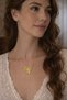 Gold Füsun Butterfly Necklace - 2