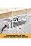 Under Desk Cable Management Tray White / Cable Rack under Desk Cable Management - 5