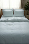 100% Cotton Satin Double **Included** Duvet Cover Set -No Sheet- (Duvet Cover and 2 Pillowcases) - 5