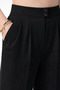 High Waist Crepe Palazzo Pants – Wide-Leg , Flowy Textured , Office & Casual Stylish - 6