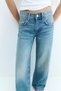 Düşük bel straight fit jean - 7
