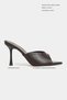 Rodi Brown Matte Pointed Toe Women's Stiletto Heel U Slippers - 2