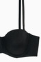 Anka Non-Removable Strapless Micro Bra - Without Support - Basic - 2540 - Black - 2