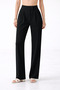 High Waist Crepe Palazzo Pants – Wide-Leg , Flowy Textured , Office & Casual Stylish - 3