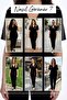 Black Sequined Double Set Plus Size Blouse and Pants - 8