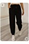 3-Piece Women's Comfortable Fit Rubber-Headed Sweatpants (Regenerated Fabric) - 7