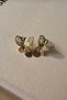Füsun Earrings Museum of Innocence Gold Women's Earrings - 3