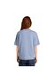 B0A5Rzxb881-R Stack Logo Short-Sleeve Tee Women's T-Shirt Blue - 2
