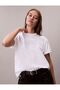 Cotton Lu Relaxed Fit Logo Crew Neck t Shirt Lv047F806Gyaf t Shirt Lv047F806G - 4